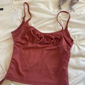 Pink tank top